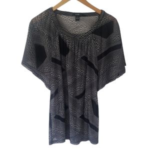 Alfani Blouse. Black and White. Size Small